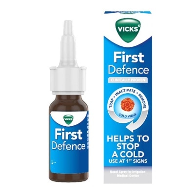 VICKS First Defence Nasal Spray (Helps to Stop Cold at First Sign) 15ml