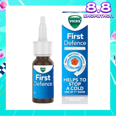 VICKS First Defence Nasal Spray (Helps to Stop Cold at First Sign) 15ml