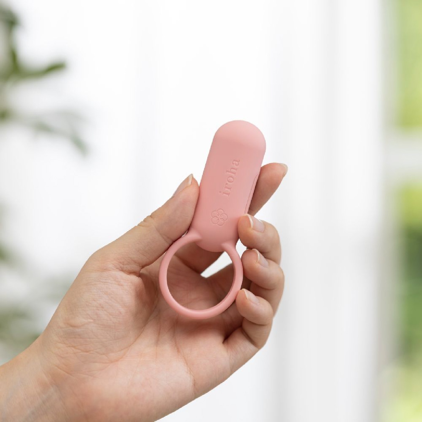 Smart Vibe Ring Rechargeable Couple Vibrator Coral Pink 1s