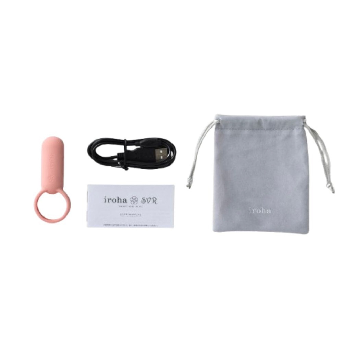 Smart Vibe Ring Rechargeable Couple Vibrator Coral Pink 1s