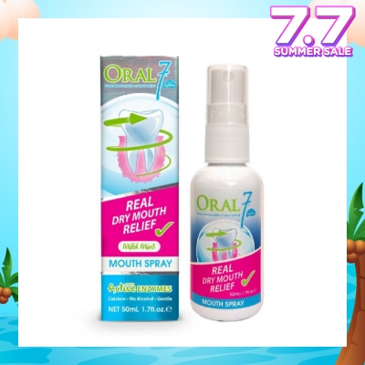 ORAL 7 Oral 7 Mouth Spray 50ml (Soothe and Protect Dry Mouth)