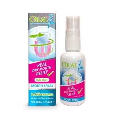 ORAL 7 Oral 7 Mouth Spray 50ml (Soothe and Protect Dry Mouth)