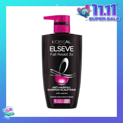 L'OREAL PARIS ELSEVE Fall Resist 3X Anti-Hairfall + Scalp Care Shampoo (For Weak, Thinning Hair with Hair Fall Concerns) 620ml