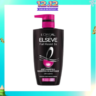 L'OREAL PARIS ELSEVE Fall Resist 3X Anti-Hairfall + Scalp Care Shampoo (For Weak, Thinning Hair with Hair Fall Concerns) 620ml