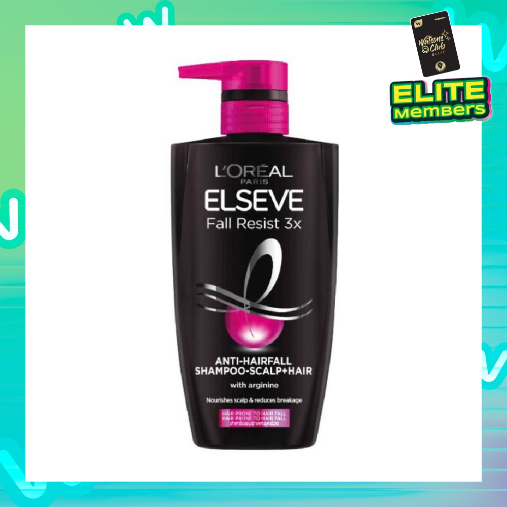 Fall Resist 3X Anti-Hairfall + Scalp Care Shampoo (For Weak, Thinning Hair with Hair Fall Concerns) 620ml