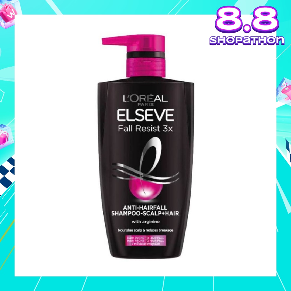 Fall Resist 3X Anti-Hairfall + Scalp Care Shampoo (For Weak, Thinning Hair with Hair Fall Concerns) 620ml