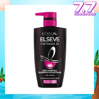 L'OREAL PARIS ELSEVE Fall Resist 3X Anti-Hairfall + Scalp Care Shampoo (For Weak, Thinning Hair with Hair Fall Concerns) 620ml