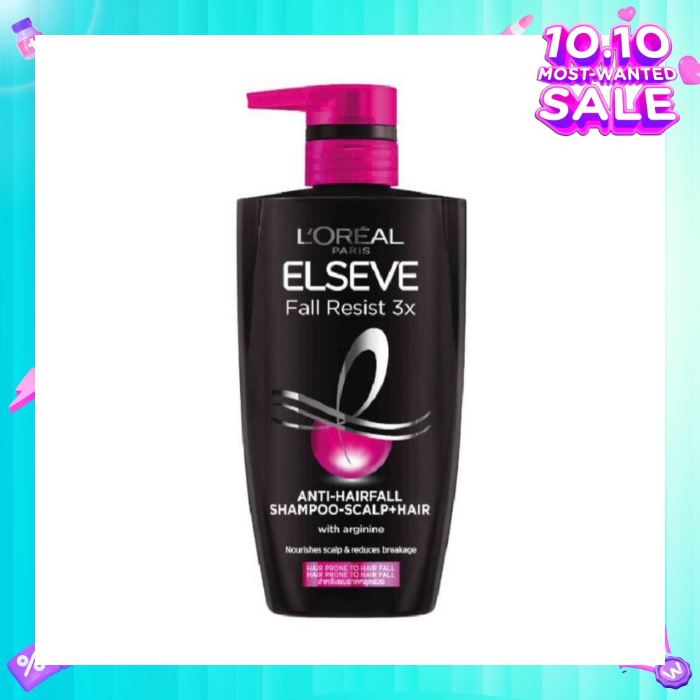 Fall Resist 3X Anti-Hairfall + Scalp Care Shampoo (For Weak, Thinning Hair with Hair Fall Concerns) 620ml