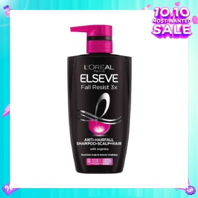 L'OREAL PARIS ELSEVE Fall Resist 3X Anti-Hairfall + Scalp Care Shampoo (For Weak, Thinning Hair with Hair Fall Concerns) 620ml