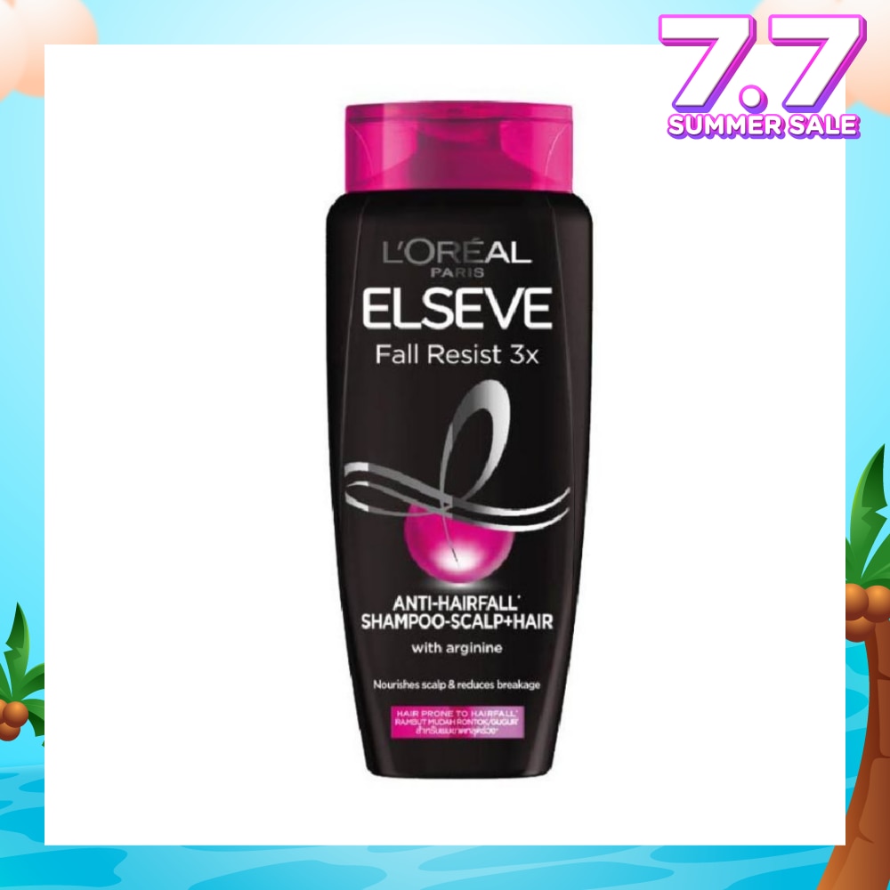 Fall Resist 3X Anti-Hairfall + Scalp Care Shampoo (For Weak, Thinning Hair with Hair Fall Concerns) 280ml