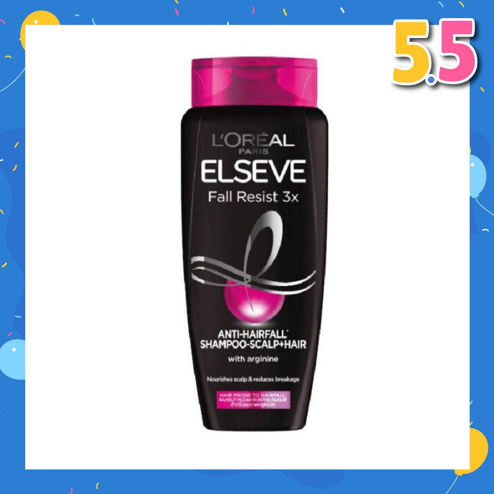 Fall Resist 3X Anti-Hairfall + Scalp Care Shampoo (For Weak, Thinning Hair with Hair Fall Concerns) 280ml