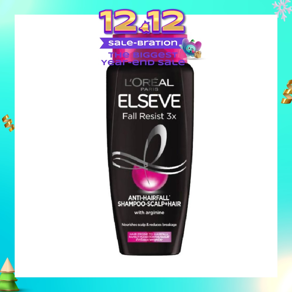 Fall Resist 3X Anti-Hairfall + Scalp Care Shampoo (For Weak, Thinning Hair with Hair Fall Concerns) 280ml