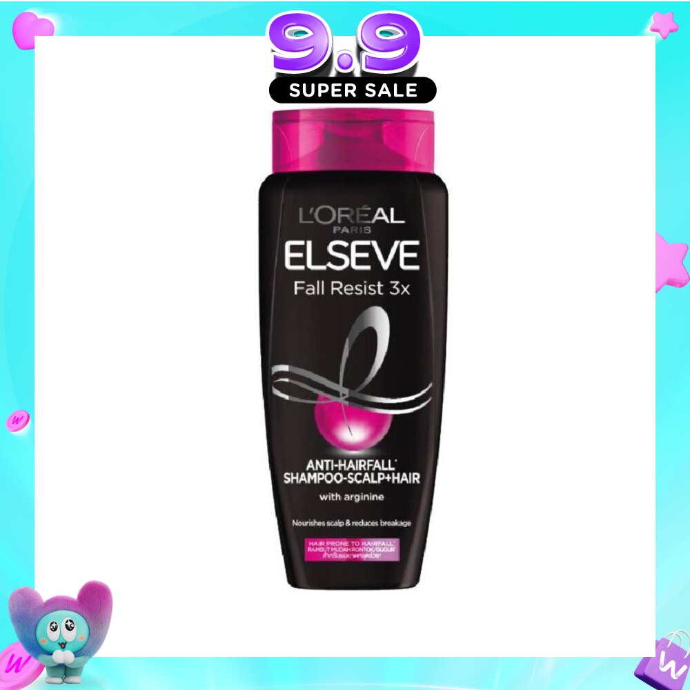 Fall Resist 3X Anti-Hairfall + Scalp Care Shampoo (For Weak, Thinning Hair with Hair Fall Concerns) 280ml image