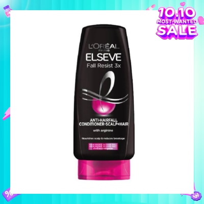 L'OREAL PARIS ELSEVE Fall Resist 3X Anti-Hairfall + Scalp Care Conditioner (For Weak, Thinning Hair with Hair Fall Concerns) 280ml