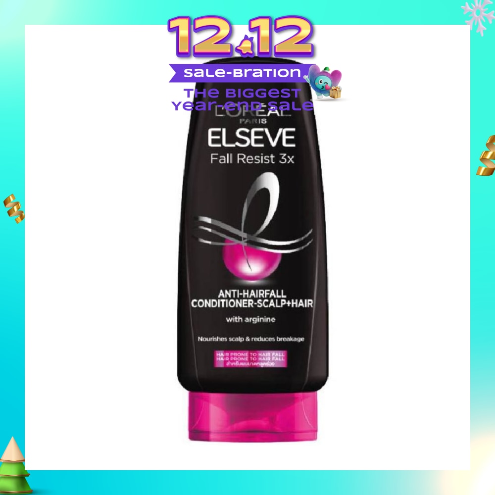 Fall Resist 3X Anti-Hairfall + Scalp Care Conditioner (For Weak, Thinning Hair with Hair Fall Concerns) 280ml