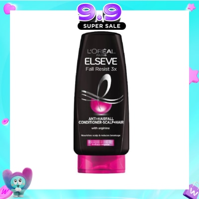L'OREAL PARIS ELSEVE - Fall Resist 3X Anti-Hairfall + Scalp Care Conditioner (For Weak, Thinning Hair with Hair Fall Concerns) 280ml image