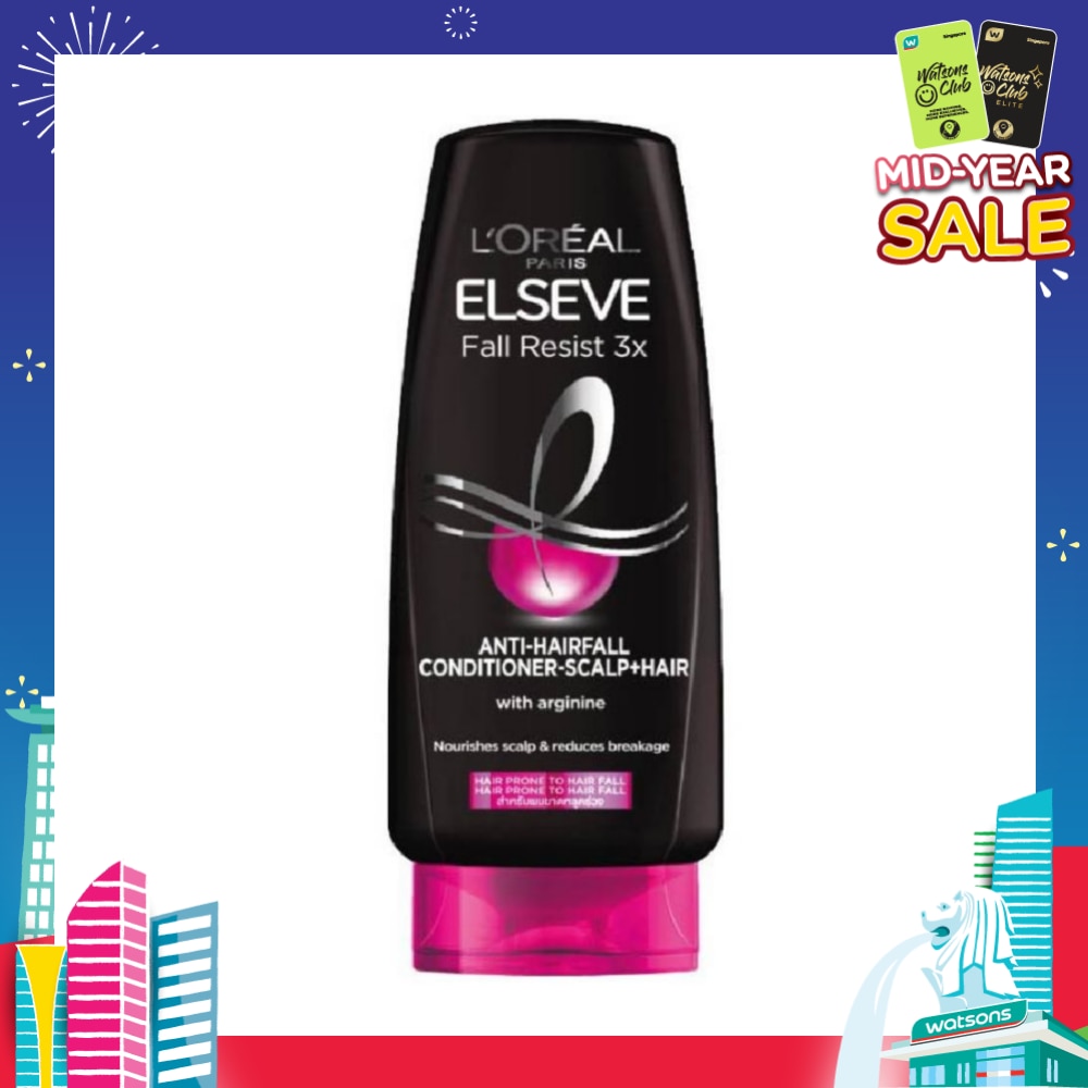 Fall Resist 3X Anti-Hairfall + Scalp Care Conditioner (For Weak, Thinning Hair with Hair Fall Concerns) 280ml