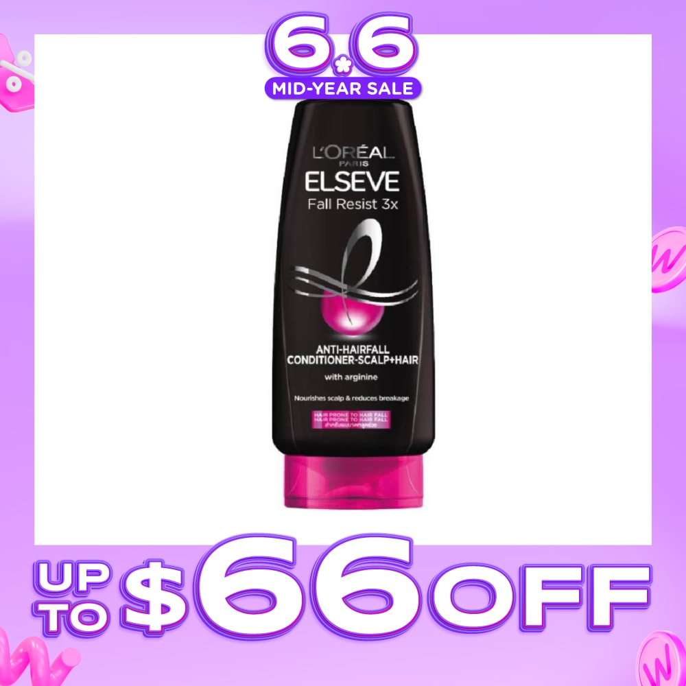Fall Resist 3X Anti-Hairfall + Scalp Care Conditioner (For Weak, Thinning Hair with Hair Fall Concerns) 280ml