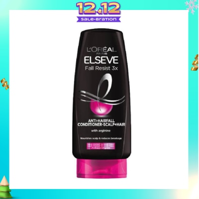 L'OREAL PARIS ELSEVE Fall Resist 3X Anti-Hairfall + Scalp Care Conditioner (For Weak, Thinning Hair with Hair Fall Concerns) 280ml