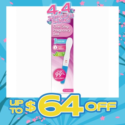 WATSONS - Watsons One Step Pregnancy Test Kit (Over 99% Accuracy) 1s