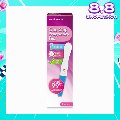 WATSONS Watsons One Step Pregnancy Test Kit (Over 99% Accuracy) 1s