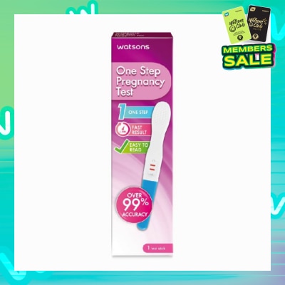 WATSONS Watsons One Step Pregnancy Test Kit (Over 99% Accuracy) 1s