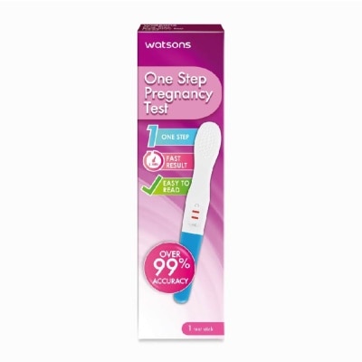 WATSONS Watsons One Step Pregnancy Test Kit (Over 99% Accuracy) 1s