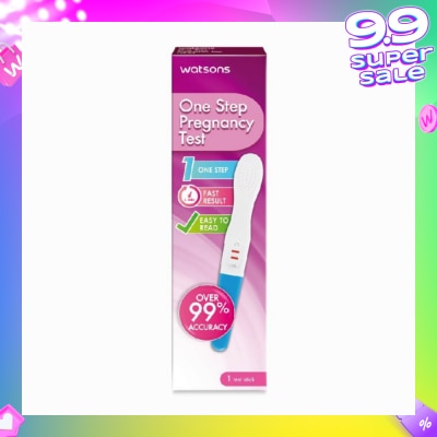 WATSONS Watsons One Step Pregnancy Test Kit (Over 99% Accuracy) 1s