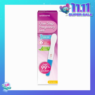 WATSONS Watsons One Step Pregnancy Test Kit Packset (Over 99% Accuracy) 2s