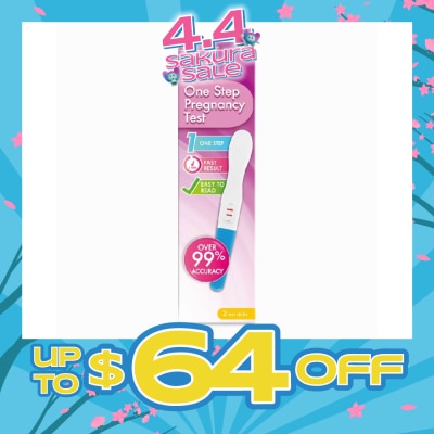 WATSONS - Watsons One Step Pregnancy Test Kit Packset (Over 99% Accuracy) 2s