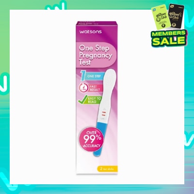 WATSONS Watsons One Step Pregnancy Test Kit Packset (Over 99% Accuracy) 2s