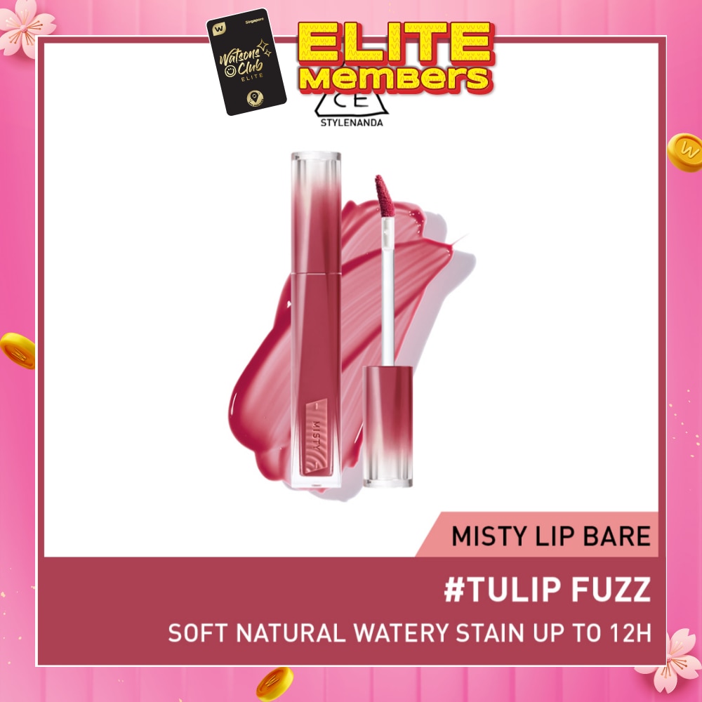 3CE Misty Lip Bare 06 Tulip Fuzz 32g