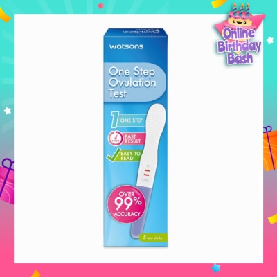 WATSONS One Step Ovulation Test Stick 5s