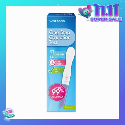 WATSONS One Step Ovulation Test Stick 5s