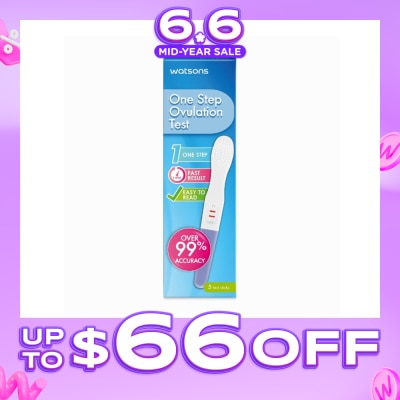 WATSONS - One Step Ovulation Test Stick 5s