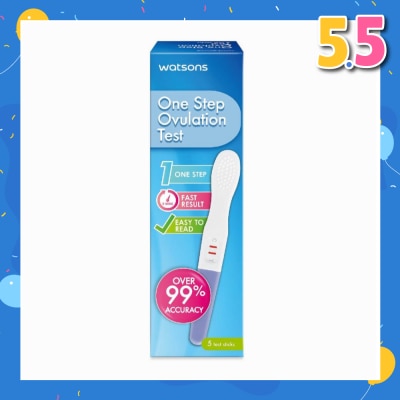 WATSONS One Step Ovulation Test Stick 5s