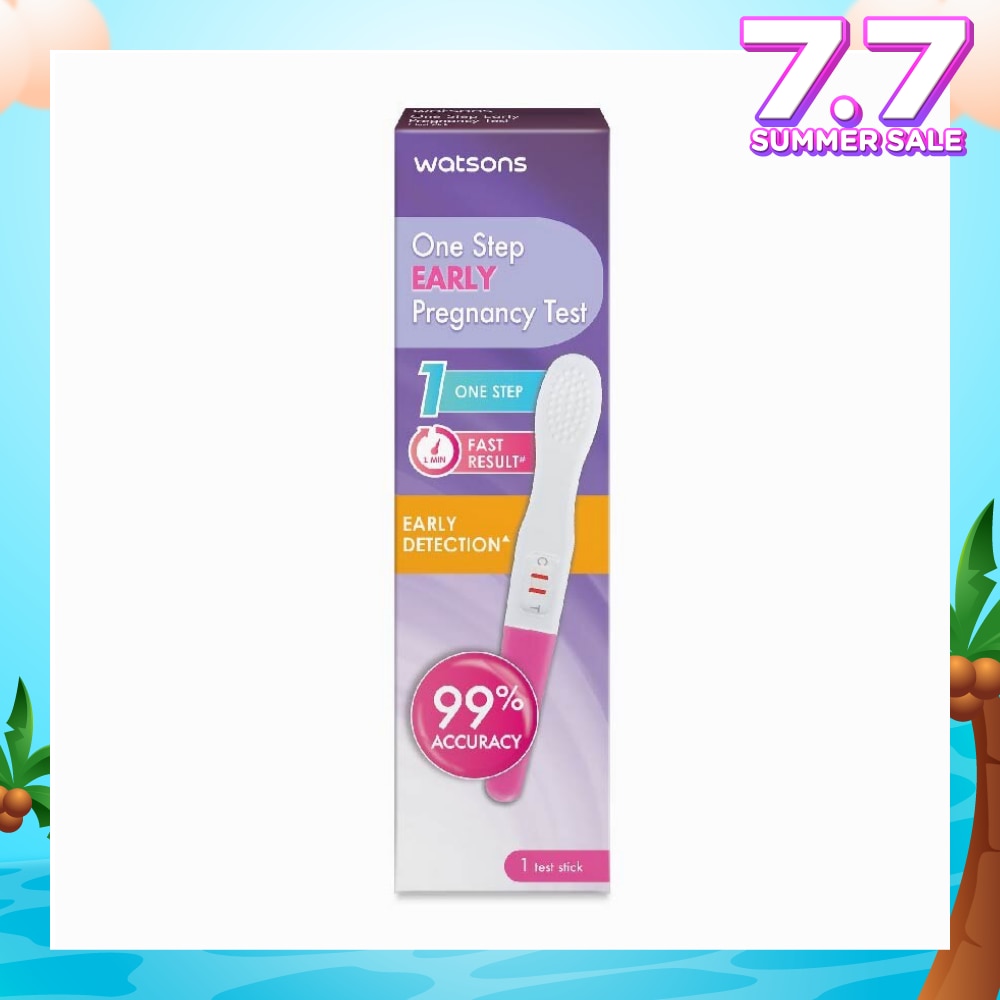 One Step Early Pregnancy Test Stick (99% Accuracy, Fast Results) 1s