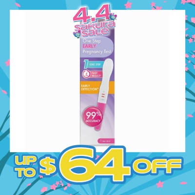 WATSONS - One Step Early Pregnancy Test Stick (99% Accuracy, Fast Results) 1s