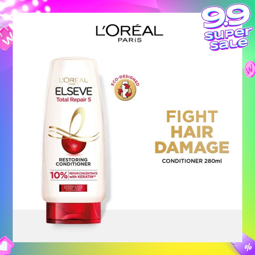 Total Repair 5 Repairing Conditioner (Fights Hair Damage) 280ml