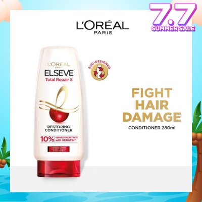 L'OREAL PARIS ELSEVE Total Repair 5 Repairing Conditioner (Fights Hair Damage) 280ml