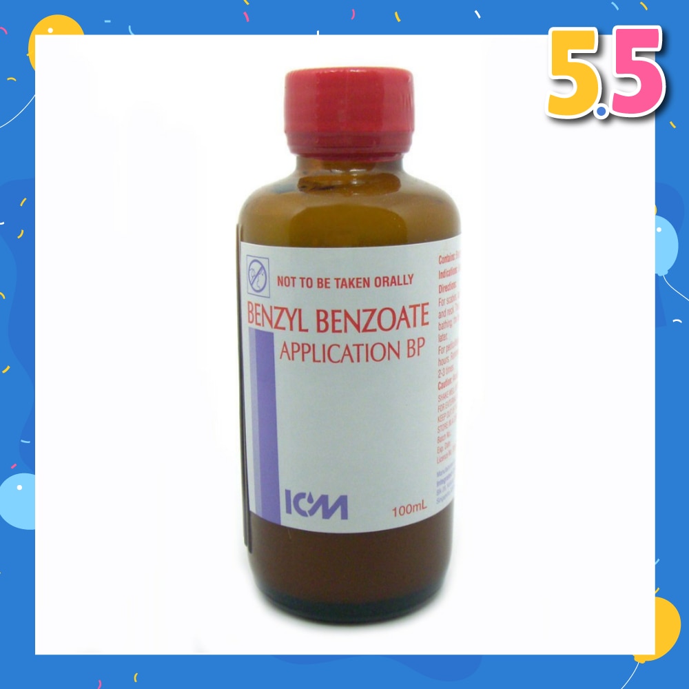 Benzyl Benzoate Application Bp (For Removal Of Scabies And Pediculosis [Lice]) 100ml