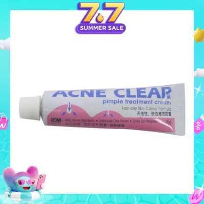 ICM PHARMA - Acne Clear Pimple Treatment Cream 15g