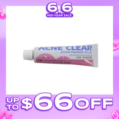 ICM PHARMA - Acne Clear Pimple Treatment Cream 15g