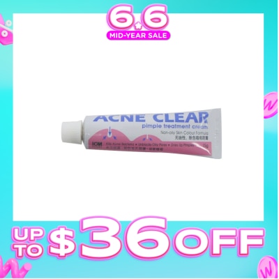 ICM PHARMA - Acne Clear Pimple Treatment Cream 15g