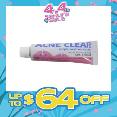 ICM PHARMA - Acne Clear Pimple Treatment Cream 15g