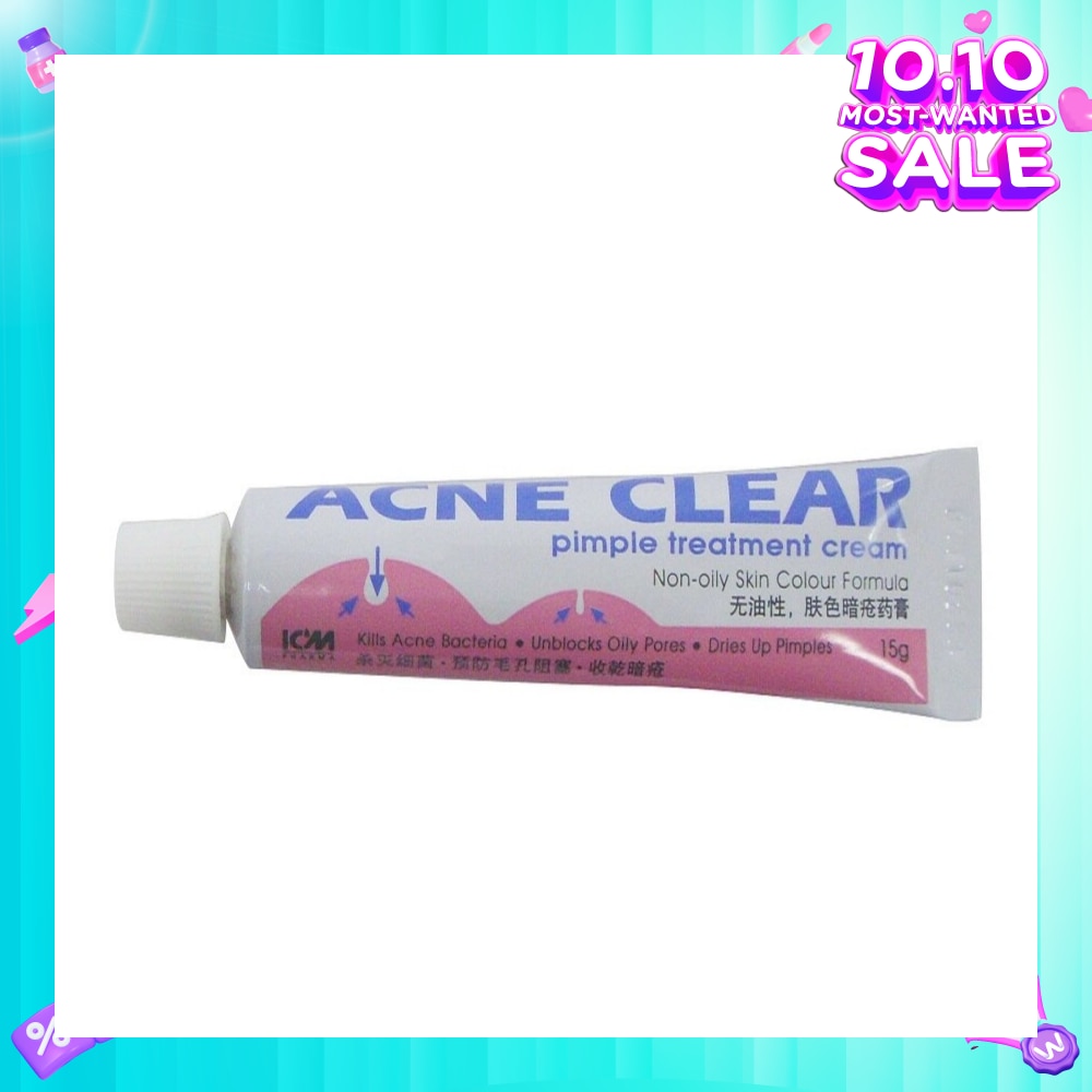 Acne Clear Pimple Treatment Cream 15g