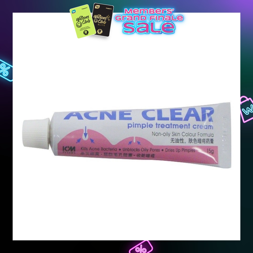Acne Clear Pimple Treatment Cream 15g