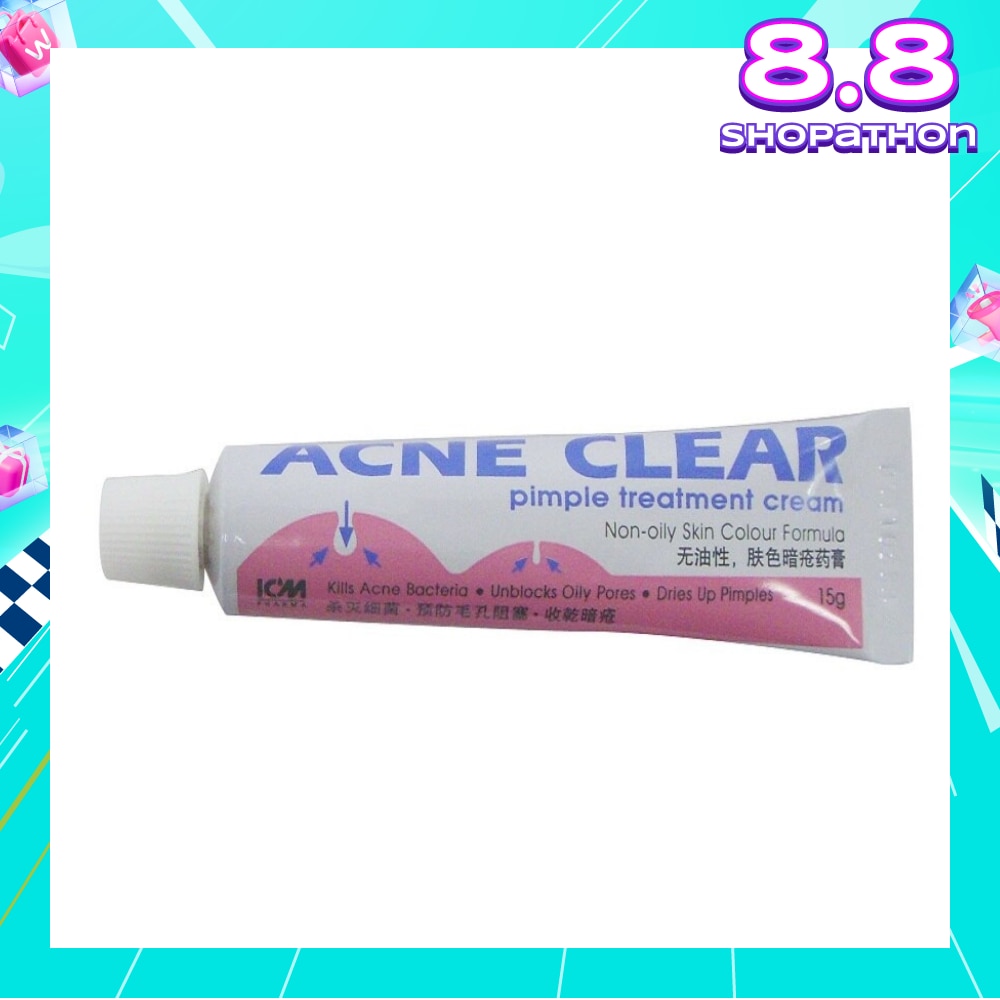 Acne Clear Pimple Treatment Cream 15g