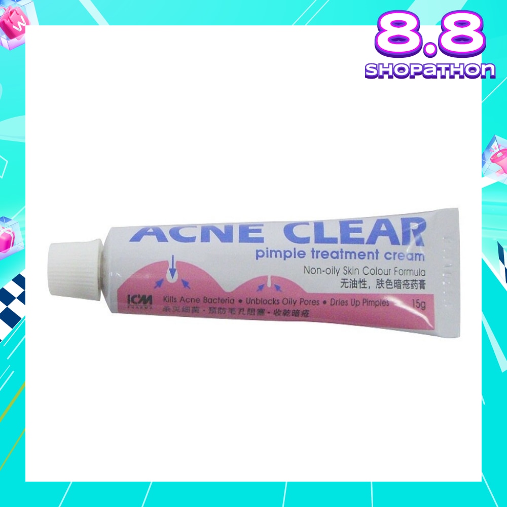 Acne Clear Pimple Treatment Cream 15g