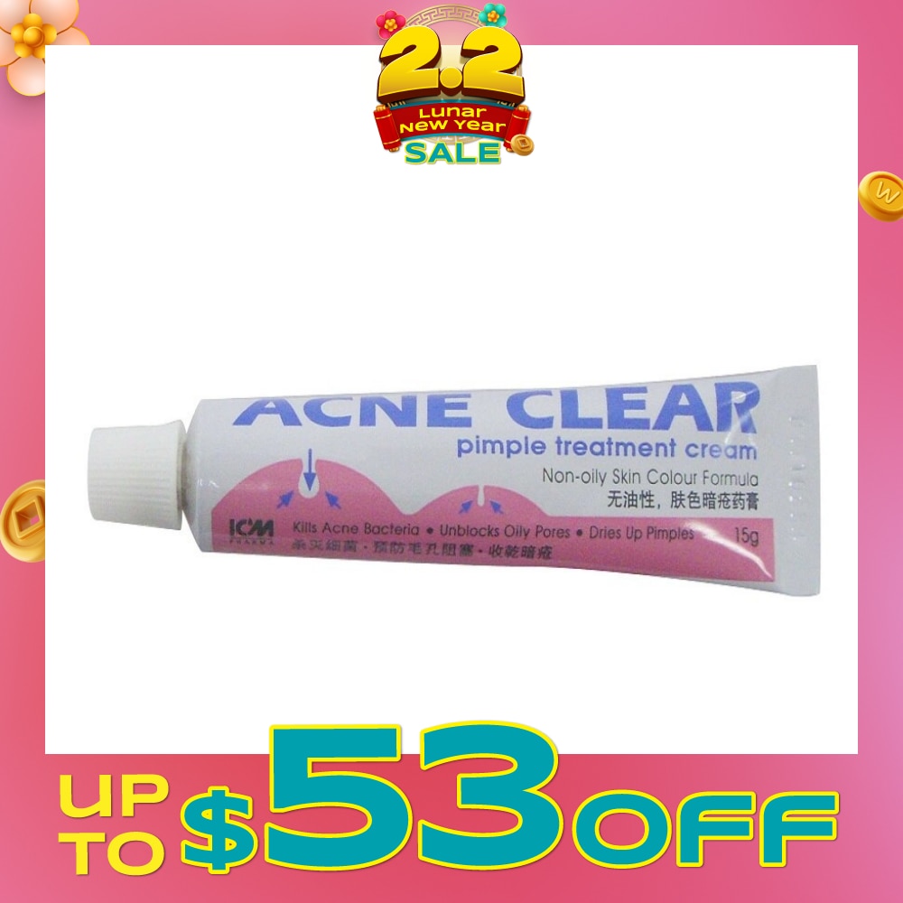 Acne Clear Pimple Treatment Cream 15g